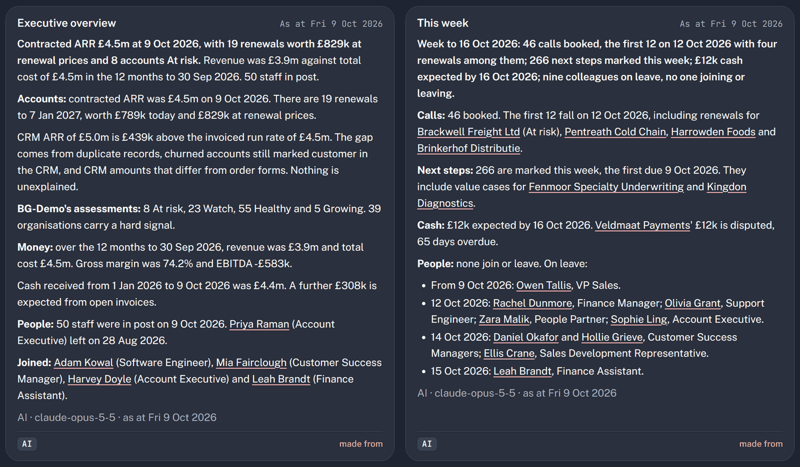 Screenshot: The week in one read